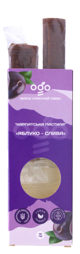 OGO ovocná trubička jablko-švestka 30g