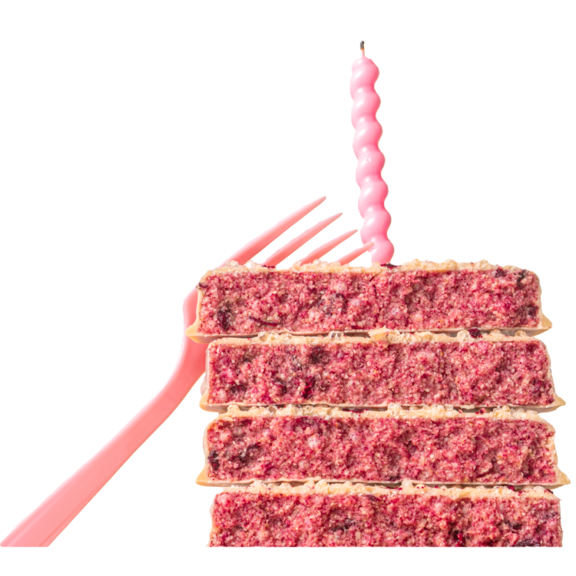 Birthday cake Cookie dough + cherry 45gr