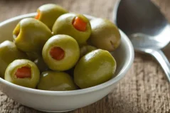 Zelené olivy Manzanilla plněné papričkou 300ml