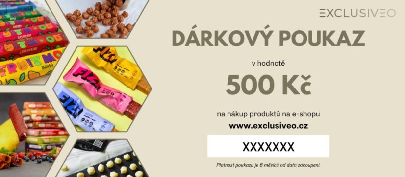 Dárkový poukaz 500 Kč