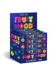 Ovocná tyčinka Fruit Mood Ostružina-Máta 30ks