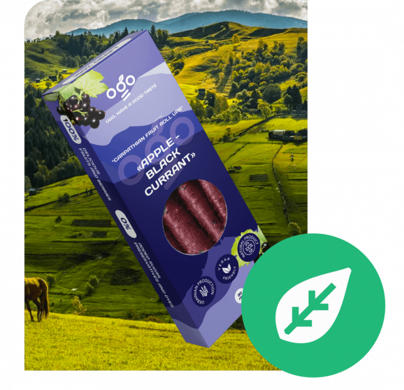 OGO ovocná trubička jablko-malina 15g