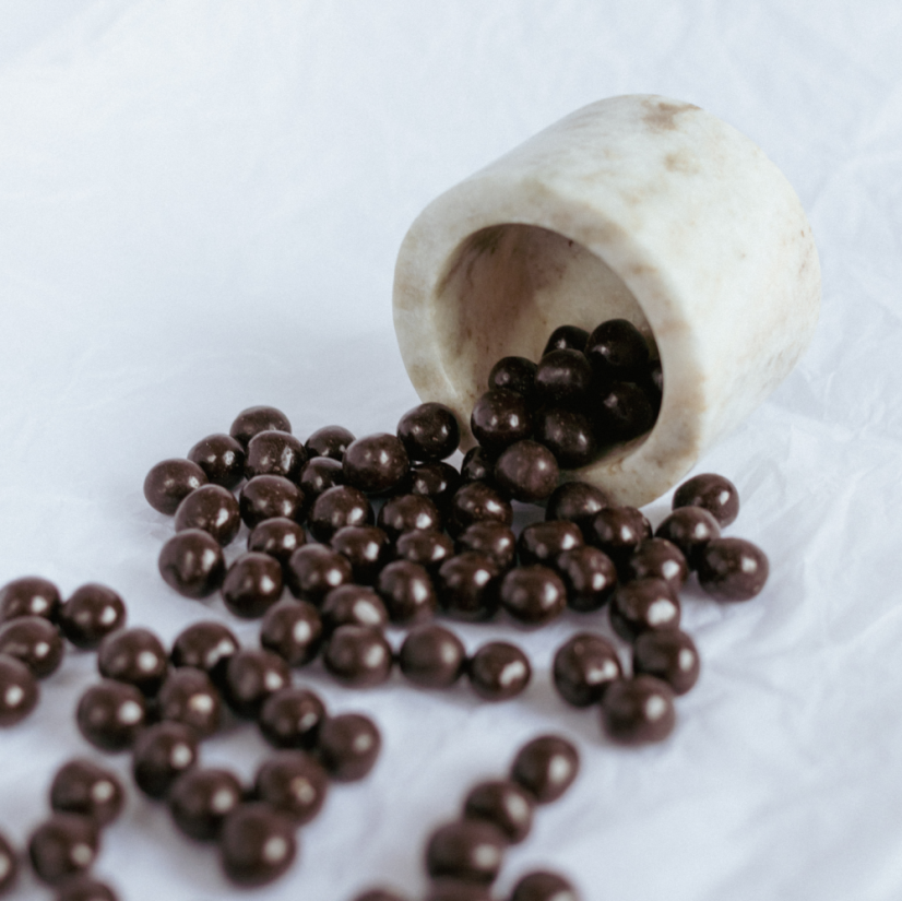 Pražená cizrna hořká čokoláda 50gr