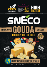 Sušený křupavý sýr GOUDA