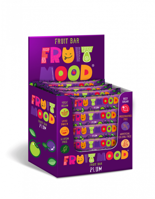 Ovocná tyčinka Fruit Mood Švestka 30ks