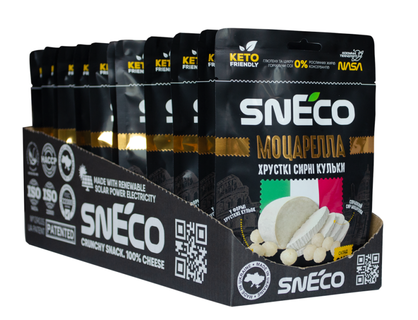 Sušený křupavý sýr MOZZARELLA