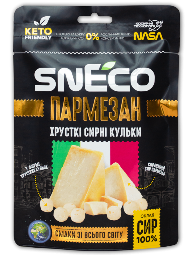 Sušený křupavý sýr PARMEZÁN
